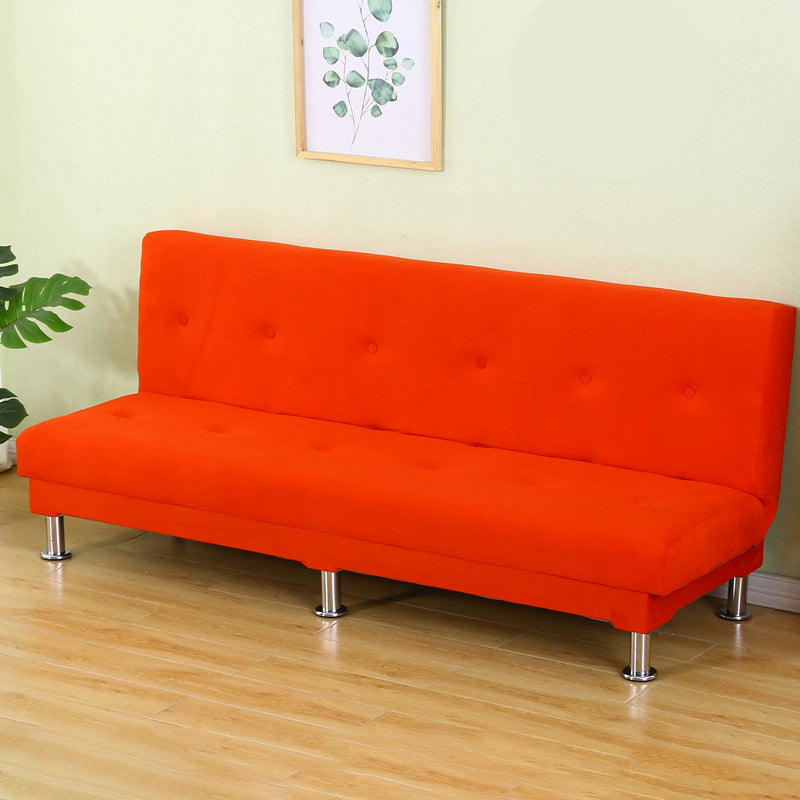 Contemporary Armless Sofa Convertible Sofa, 70.86" L x 23.62" W x 27.55" H