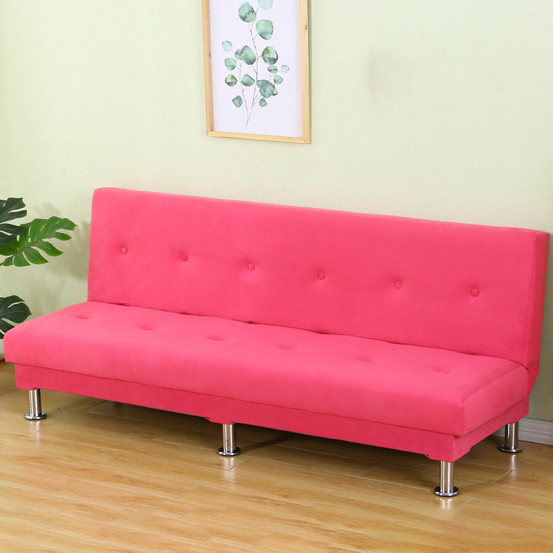Contemporary Armless Sofa Convertible Sofa, 70.86" L x 23.62" W x 27.55" H