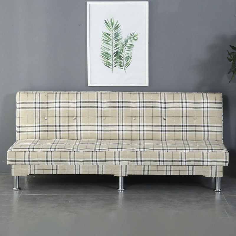 Contemporary Armless Sofa Convertible Sofa, 70.86" L x 23.62" W x 27.55" H