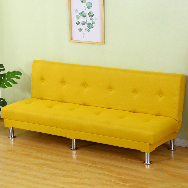 Contemporary Armless Sofa Convertible Sofa, 70.86" L x 23.62" W x 27.55" H