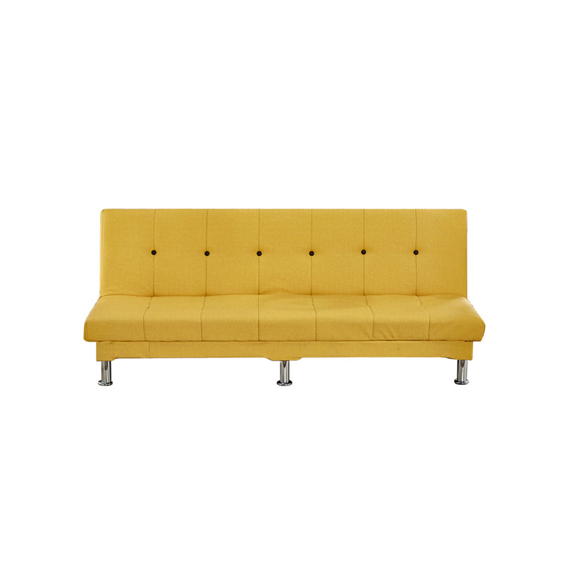 Contemporary Armless Sofa Convertible Sofa, 70.86" L x 23.62" W x 27.55" H