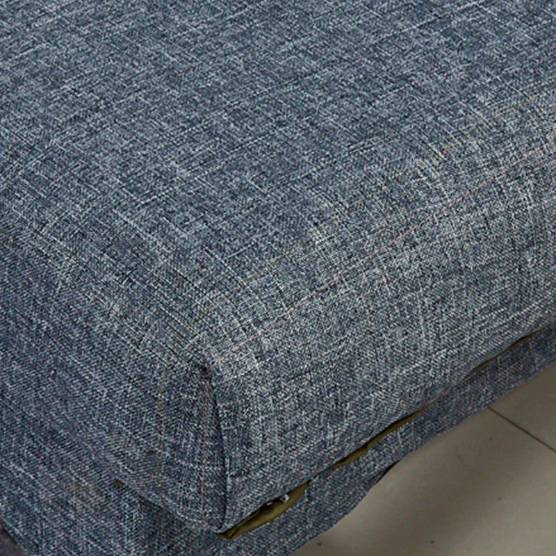 Contemporary Armless Sofa Convertible Sofa, 70.86" L x 23.62" W x 27.55" H