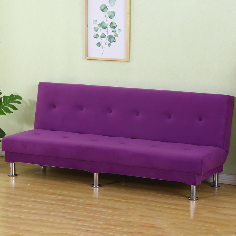 Contemporary Armless Sofa Convertible Sofa, 70.86" L x 23.62" W x 27.55" H