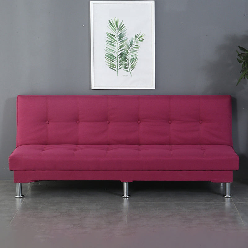 Contemporary Armless Sofa Convertible Sofa, 70.86" L x 23.62" W x 27.55" H
