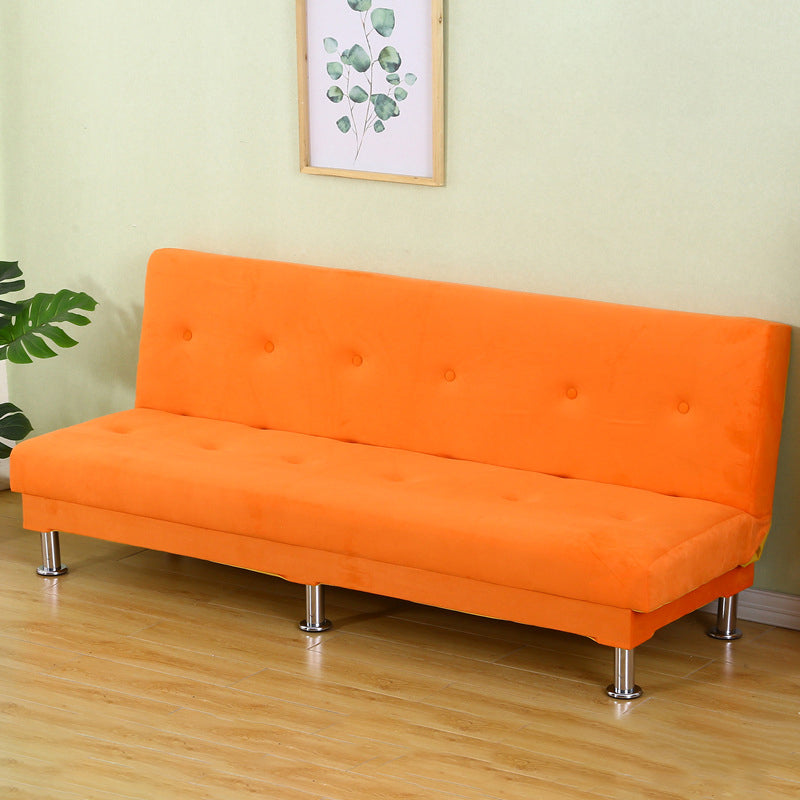 Contemporary Armless Sofa Convertible Sofa, 70.86" L x 23.62" W x 27.55" H