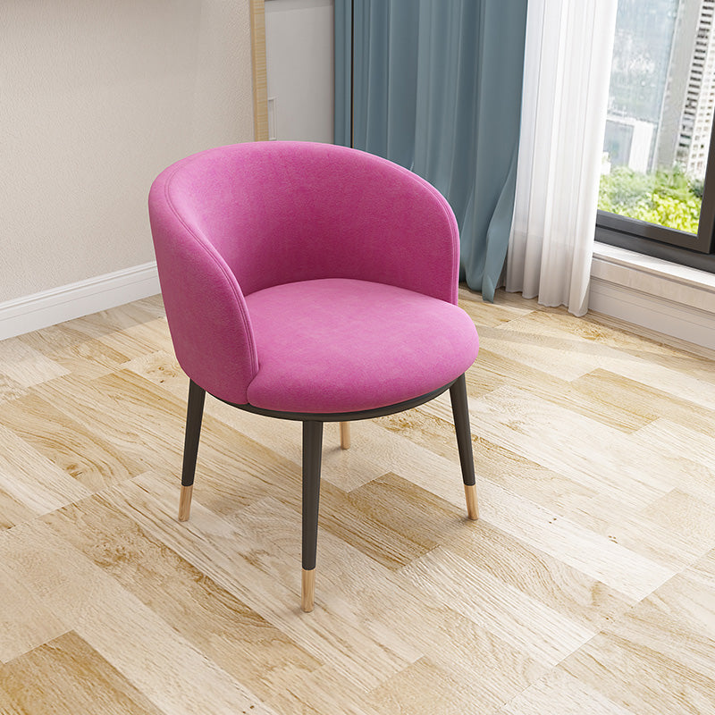 Recessed Arms Barrel Chair Tight Back Accent Chair, 16.54" W √ó 21.65" L √ó 30.71" H