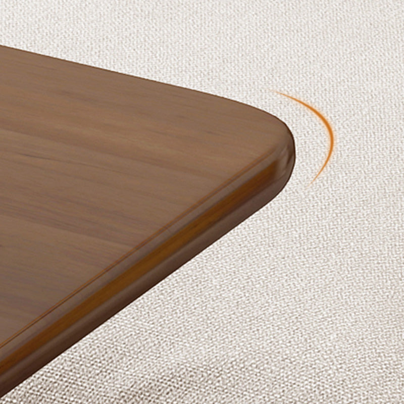 Nordic C Side Table Solid Wood Rectangular Side Table for Living Room