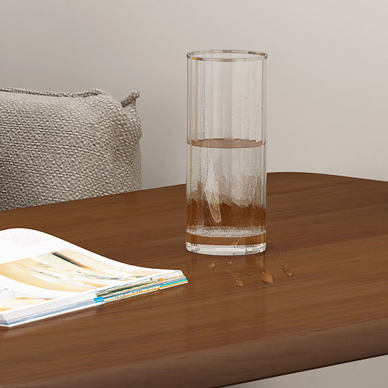 Nordic C Side Table Solid Wood Rectangular Side Table for Living Room