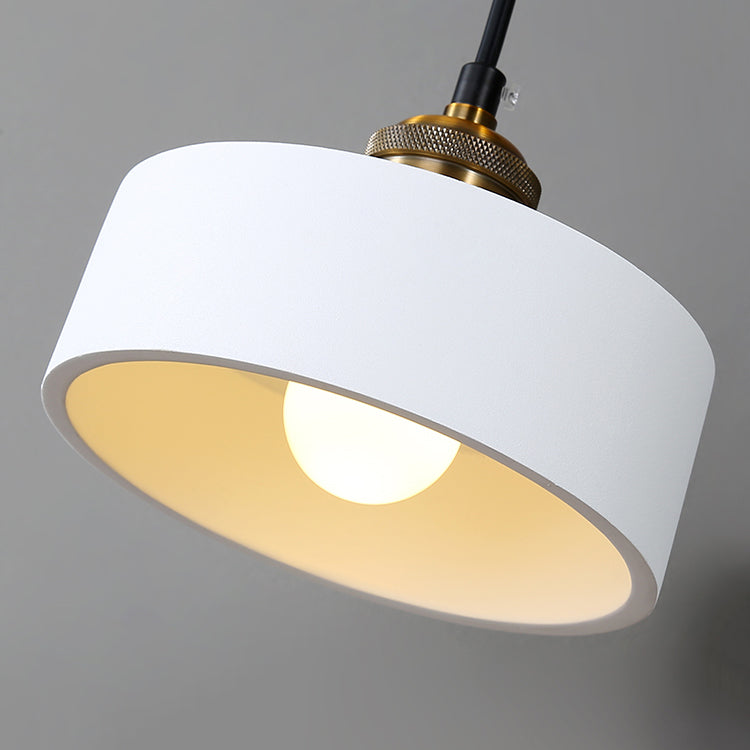 Modern Metal LED Wall Sconce Geometric Shape Wall Light with Resin Shade for Bedroom