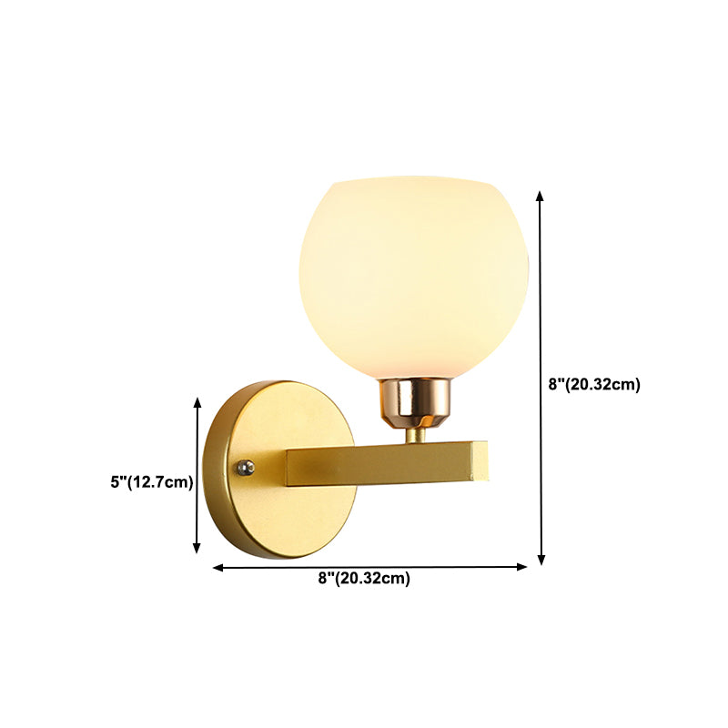 Modern Style Wall Light Simple Wall Mount Light with Iron for Dining Room