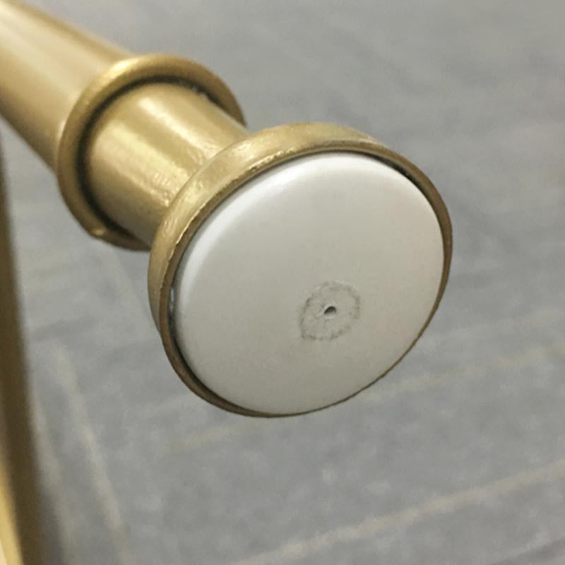 Glam Metal Barstool Velvet Gold Furniture in Matte Finish for Indoor