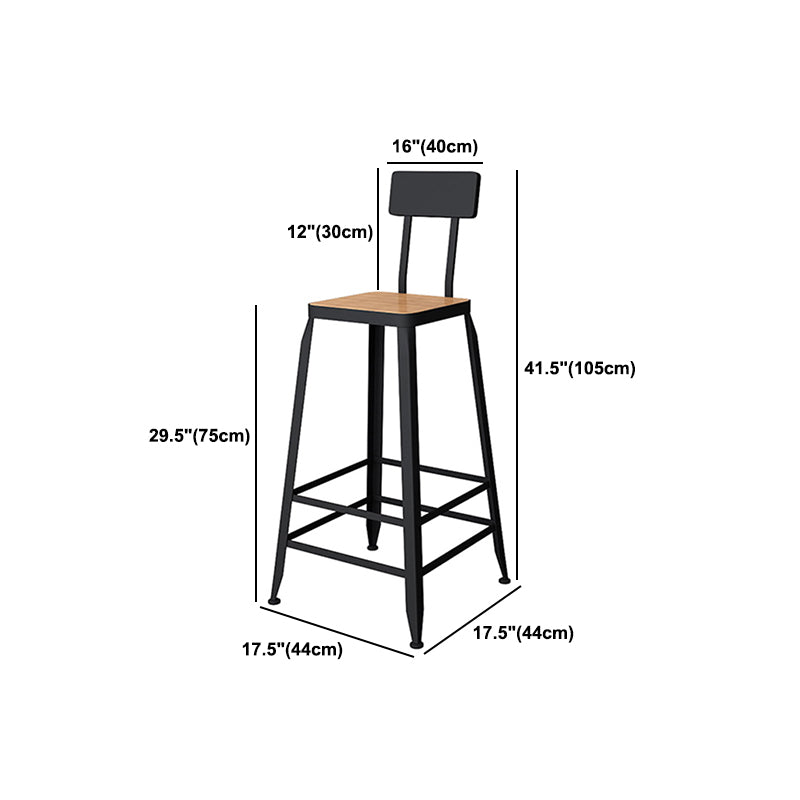 Solid Wood Counter Height Set Rectangle 1/2/5 Pieces Glam Pub Table Set