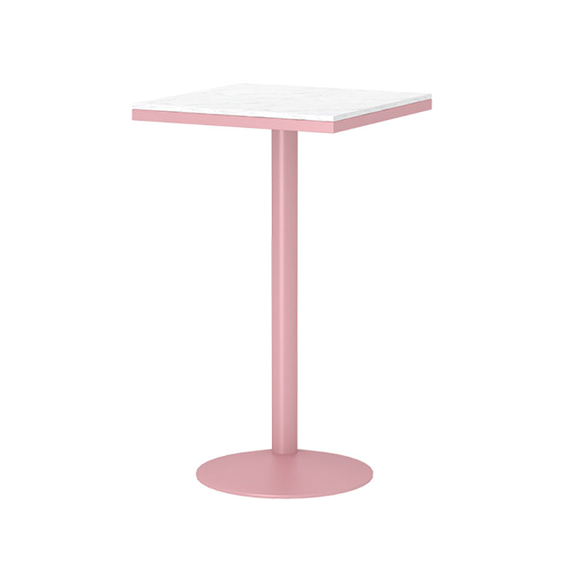 1/2/3/4/5 Pieces Modern Bar Set Matte Finish Iron Bar Stool and Table Set