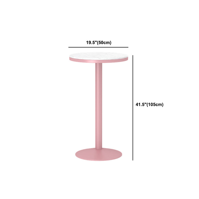 1/2/3/4/5 Pieces Modern Bar Set Matte Finish Iron Bar Stool and Table Set