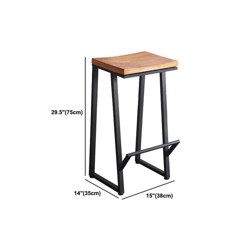 Modern Rectangle Pine Wood Bar Table Set 1/5/6 Pieces Counter Table with High Stools