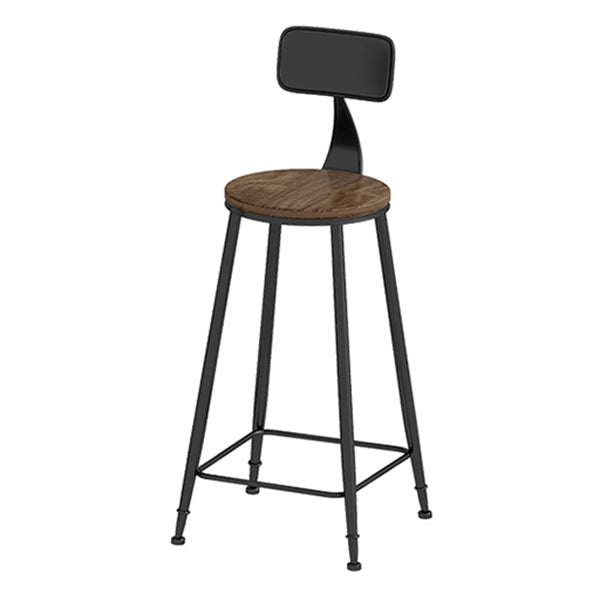 Modern 1/7 Pieces Bar Table Set Rectangle Pine Wood Counter Table with High Stools