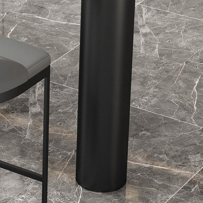 Modern 1/2/3 Pieces Bar Table Set Stone Counter Table with High Stools for Kitchen