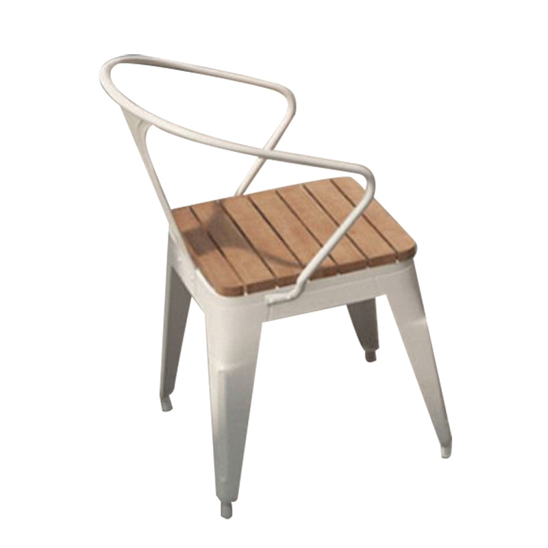 Modern 1/3/5 Pieces Dining Set Rectangle Wood Dining Table for Courtyard