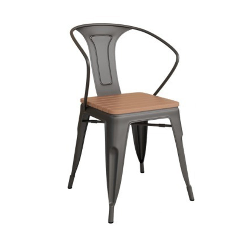 Modern 1/3/5 Pieces Dining Set Rectangle Wood Dining Table for Courtyard