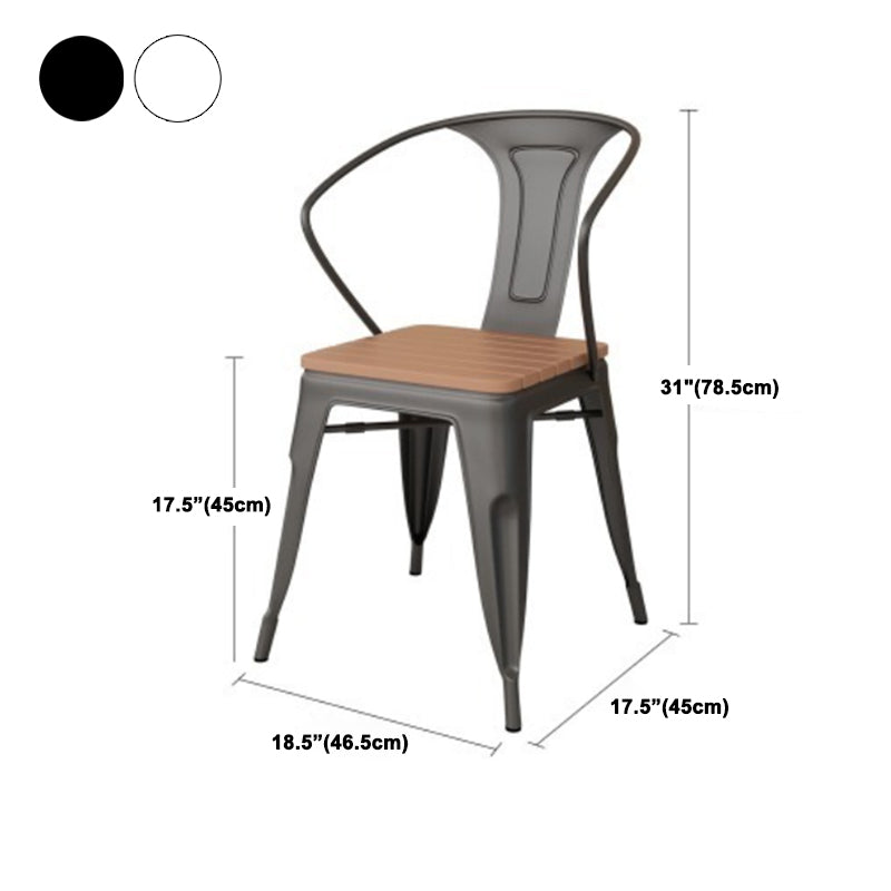 Modern 1/3/5 Pieces Dining Set Rectangle Wood Dining Table for Courtyard