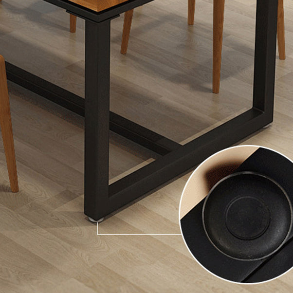 Modern 1/5 Pieces Dining Set Rectangle Pine Wood Dining Table for Kitchen Dining Room