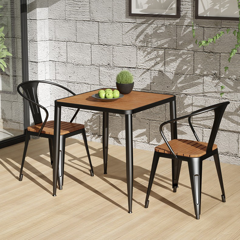 Modern Metal Dining Set 1/4/5/7 Pieces Dining Furniture for Kitchen
