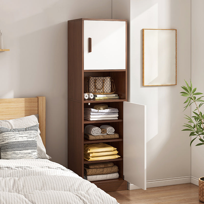 Non-Hanging Storage Cabinet Engineered Wood Cabinet for Bedroom
