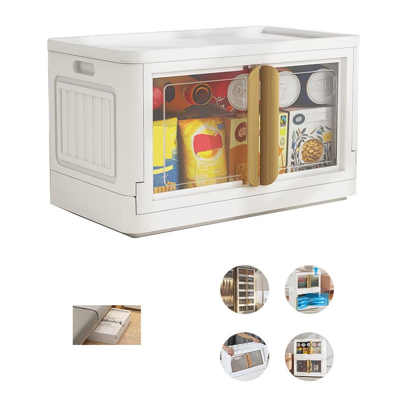 Hinged Storage Cabinet Contemporary Plastic Wardrobe Armoire