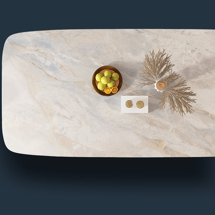 Designer Style Sintered Stone Top Dining Set Rectangle 1/2/5/7/9 Pieces Dining Table Set