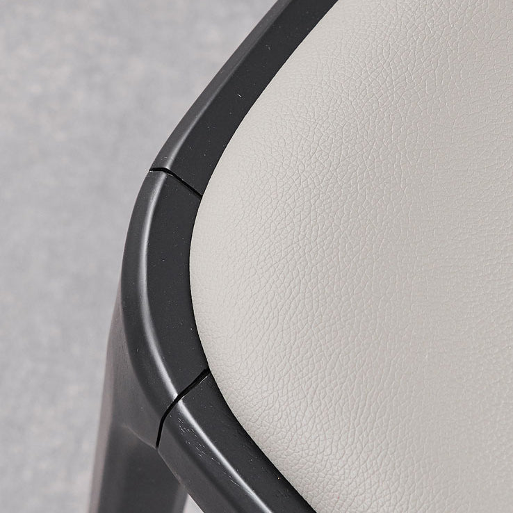 Modern Style Dining Chair Armless Chairs with Wooden Legs for Home