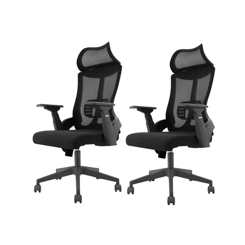 Modern Mesh and Plastic Desk Chair with Hight and Mid Back Home Office Chair
