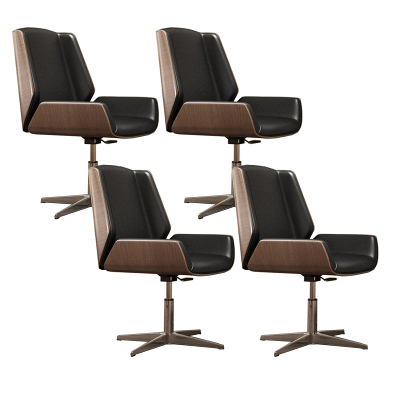 Contemporary Ergonomic Chair Mid-Back No Distressing Conference Chair