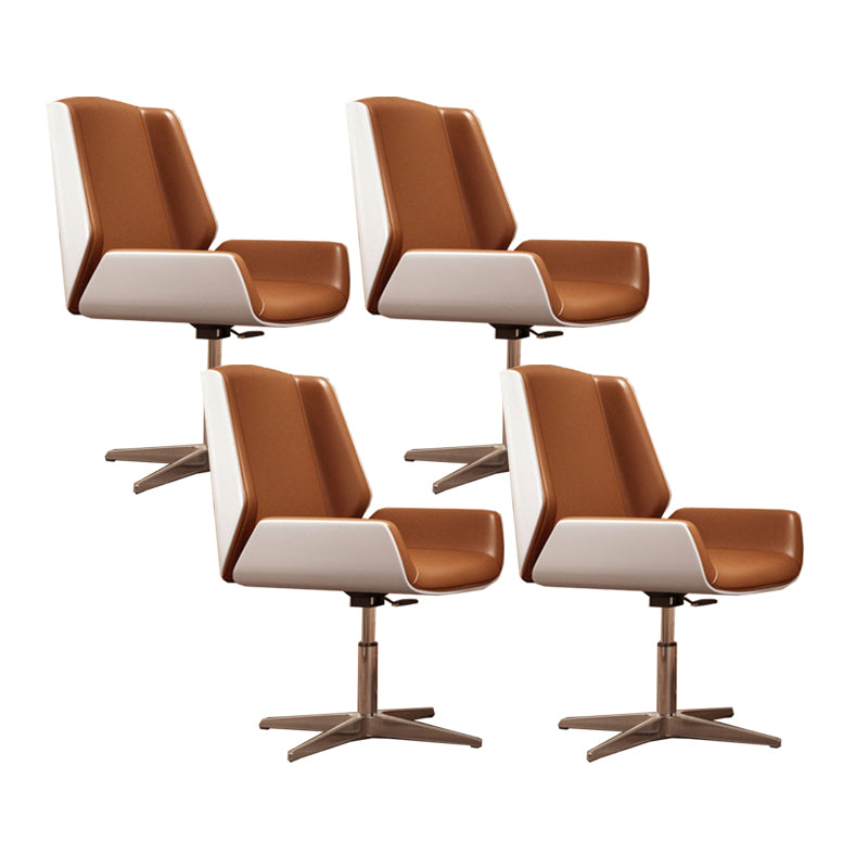 Contemporary Ergonomic Chair Mid-Back No Distressing Conference Chair