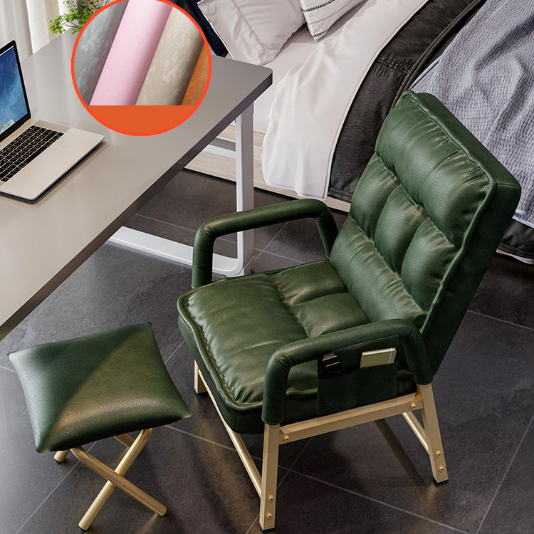 Modern Computer Chair Adjustable Back Height Office Mid-Back Chair