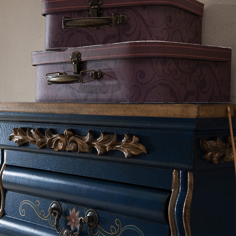 Traditional Style Lingerie Chest Vertical Wooden Storage Chest with 7 Drawers