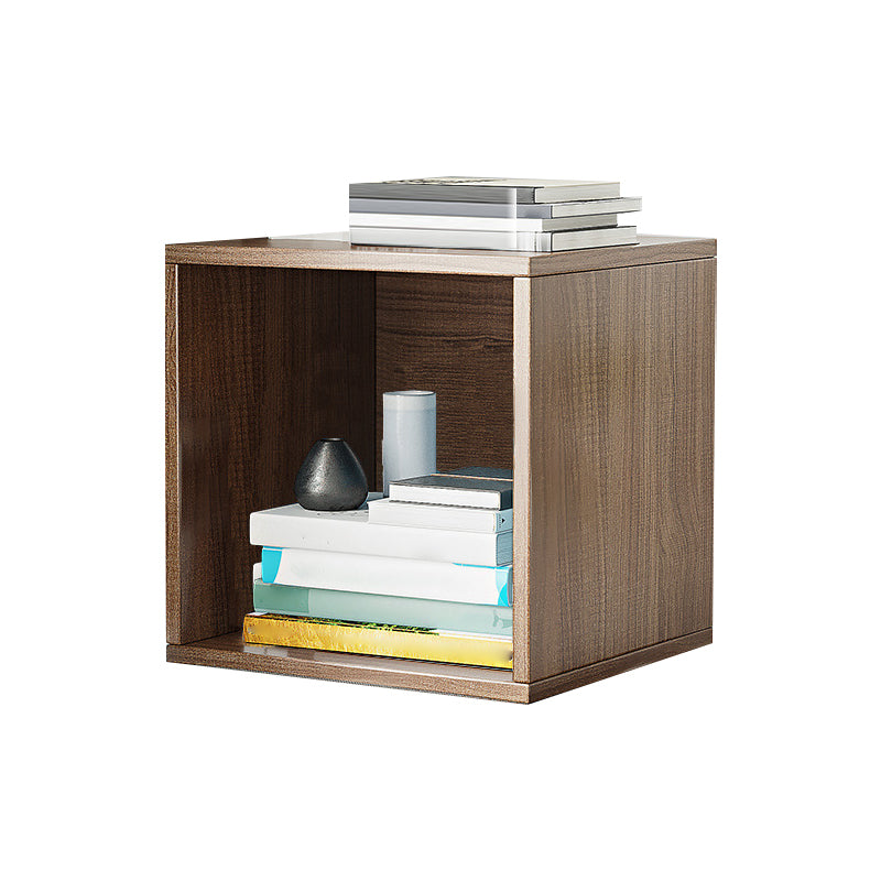 Scandinavian Standard Book Shelf 11.8" W Wood Bookcase for Home