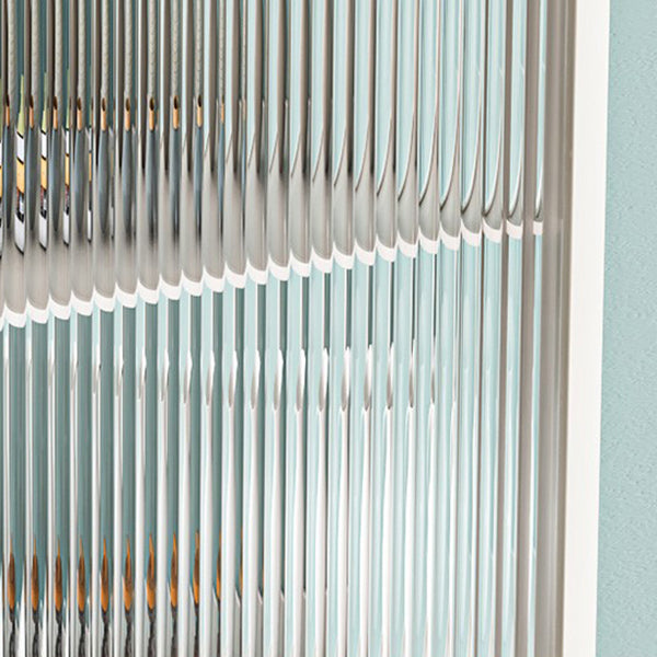 Modern Steel Bookcase, Glass Door Closed Back Bookshelf for Any Room