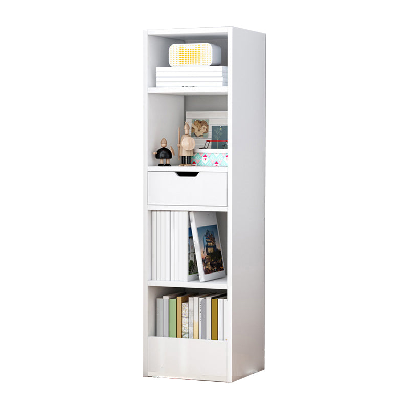 Wooden Bookcase Modern Home Living Room Study Corner Bookshelf