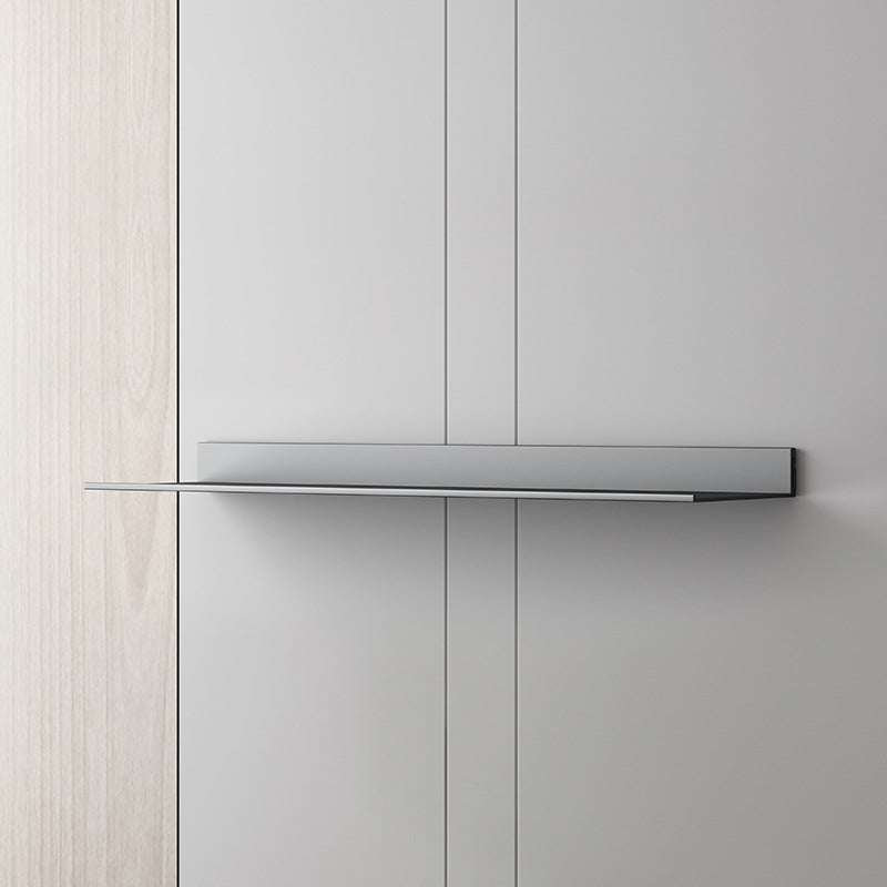 Metal Bookshelf Wall Mounted Contemporary Bookcase for Home Office