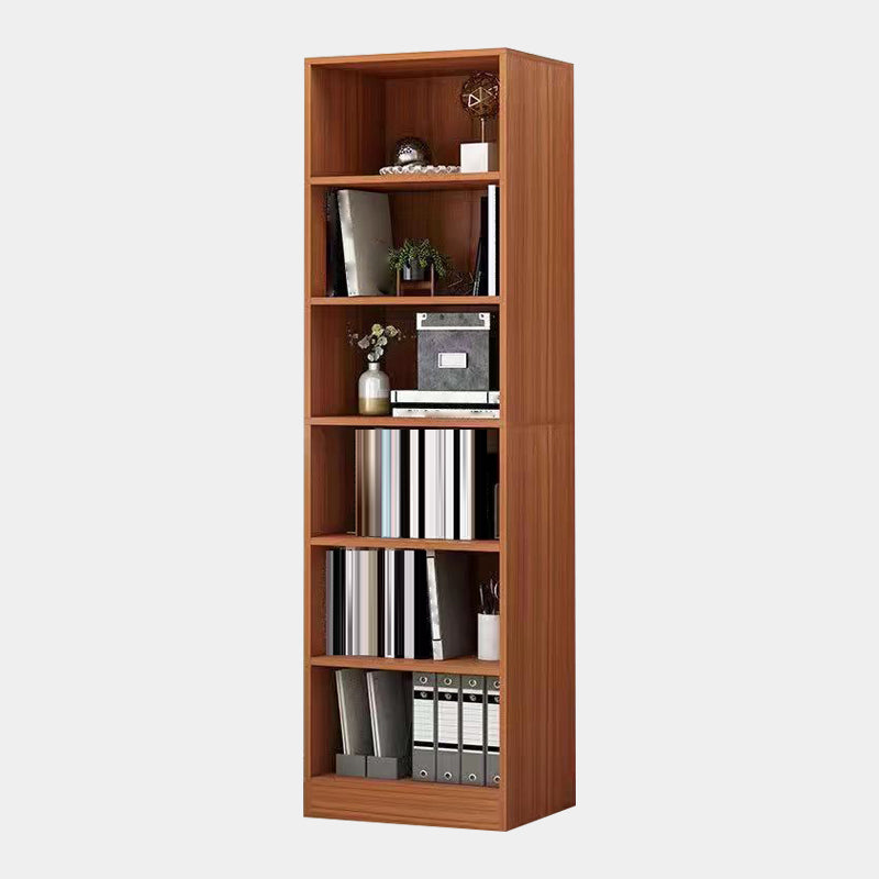 Closed Wooden Bookcase Modern Home Bedroom Living Room Standard Bookshelf