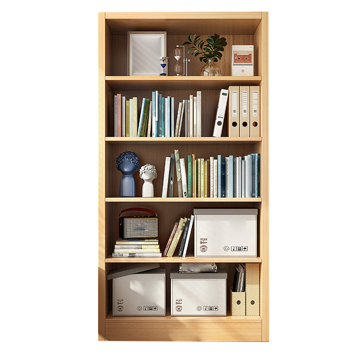 Closed Wooden Bookcase Modern Home Minimalist Living Room Standard Bookshelf
