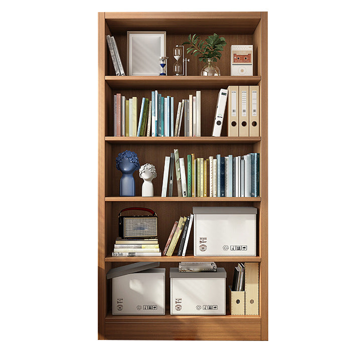 Closed Wooden Bookcase Modern Home Minimalist Living Room Standard Bookshelf
