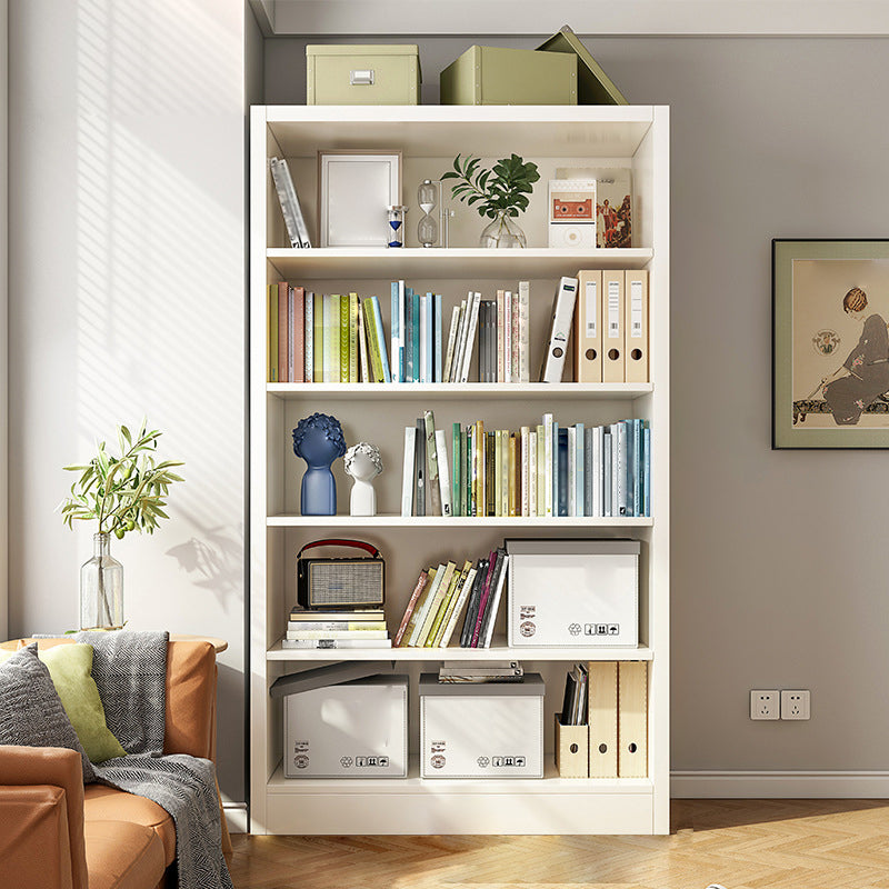 Closed Wooden Bookcase Modern Home Minimalist Living Room Standard Bookshelf