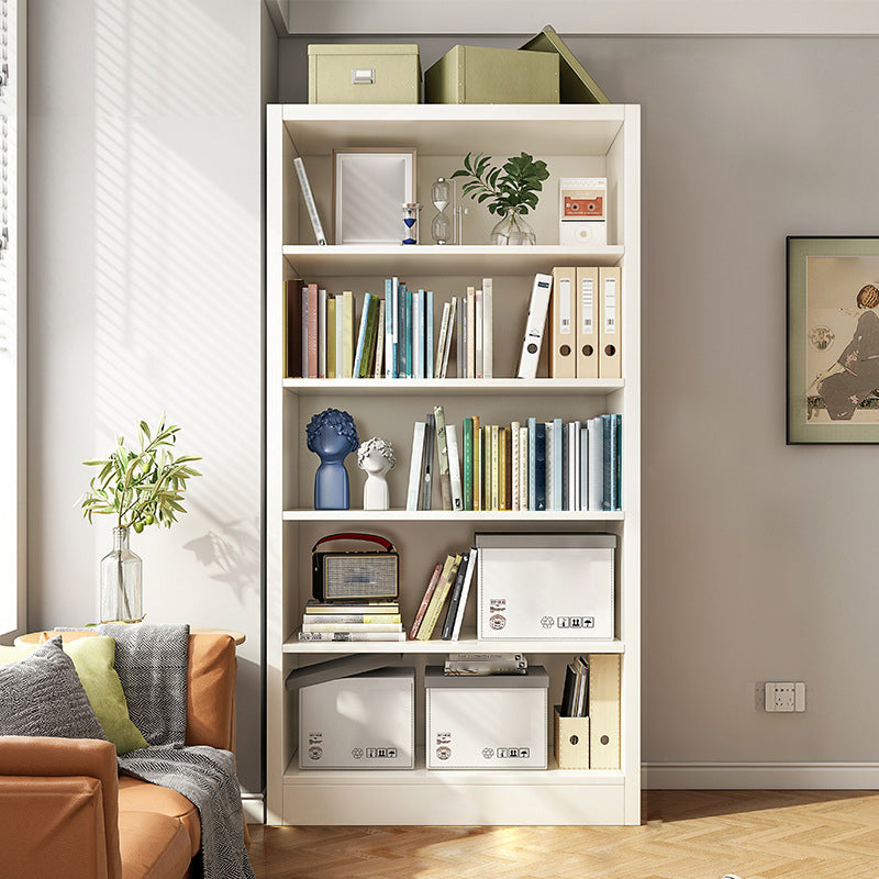 Closed Wooden Bookcase Modern Home Minimalist Living Room Standard Bookshelf