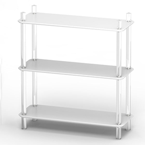 Acrylic Frame Bookshelf Open Storage Scandinavian Etagere Bookcase