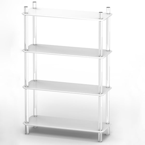 Acrylic Frame Bookshelf Open Storage Scandinavian Etagere Bookcase