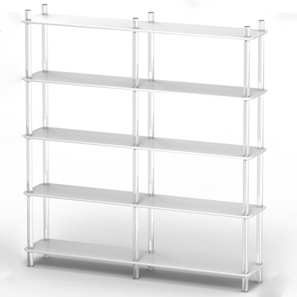 Acrylic Frame Bookshelf Open Storage Scandinavian Etagere Bookcase