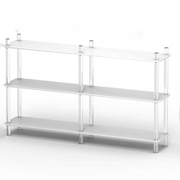 Acrylic Frame Bookshelf Open Storage Scandinavian Etagere Bookcase