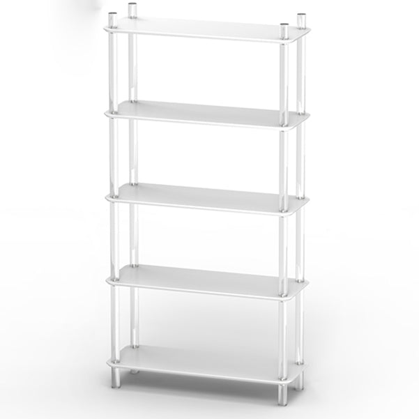 Acrylic Frame Bookshelf Open Storage Scandinavian Etagere Bookcase