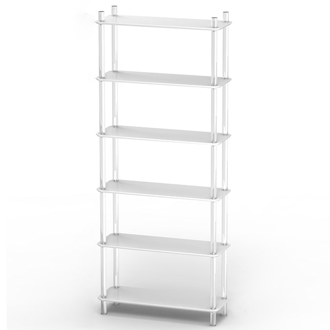 Acrylic Frame Bookshelf Open Storage Scandinavian Etagere Bookcase